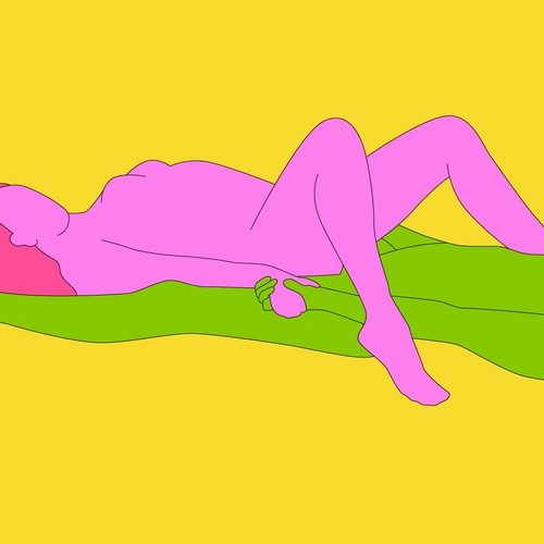 Lazy lovers sex position